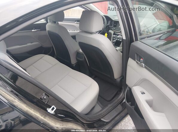 5NPD74LF3LH609272 2020 HYUNDAI ELANTRA Black Widok naklejki z numerem VIN