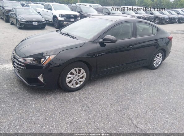 5NPD74LF3LH609272 2020 HYUNDAI ELANTRA Black Przód lewy