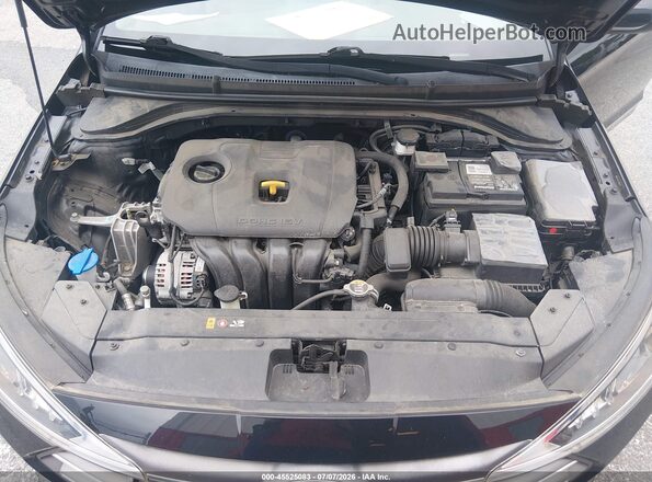 5NPD74LF3LH609272 2020 HYUNDAI ELANTRA Black Widok z tyłu