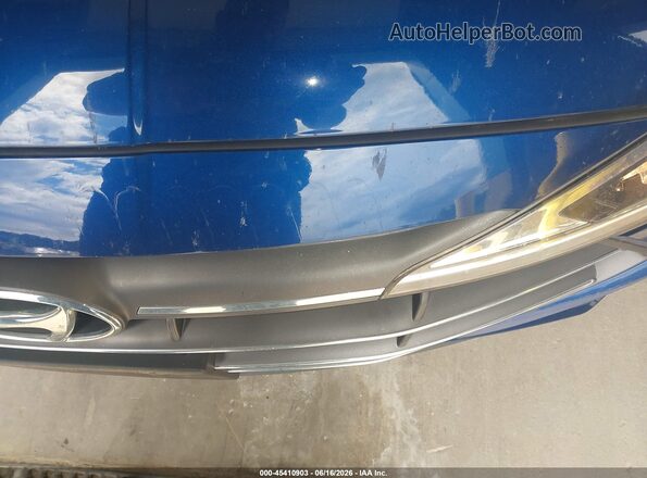 5NPD74LF3LH609983 2020 HYUNDAI ELANTRA Blue Вид спереду