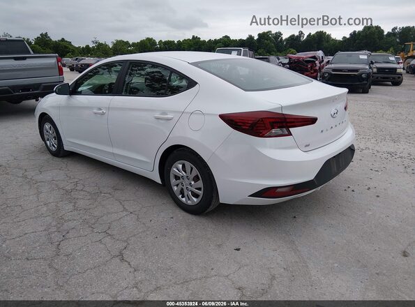 5NPD74LF3LH610809 2020 HYUNDAI ELANTRA White Tył lewy