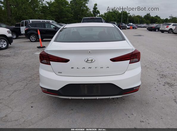 5NPD74LF3LH610809 2020 HYUNDAI ELANTRA White 