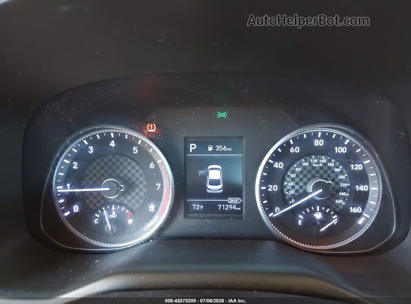 5NPD74LF3LH610812 2020 HYUNDAI ELANTRA White Հետևի նստատեղերի տեսք