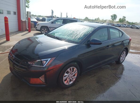 5NPD74LF3LH612155 2020 HYUNDAI ELANTRA Gray Front left
