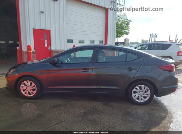 5NPD74LF3LH612155 2020 HYUNDAI ELANTRA Gray 360 interior view