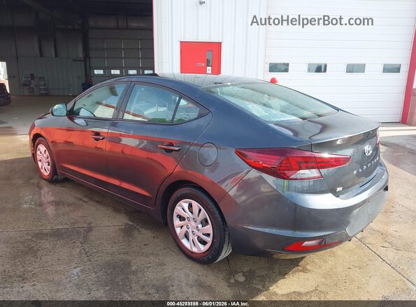 5NPD74LF3LH612155 2020 HYUNDAI ELANTRA Gray Rear left