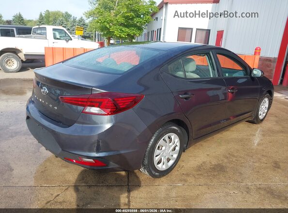 5NPD74LF3LH612155 2020 HYUNDAI ELANTRA Gray Rear right