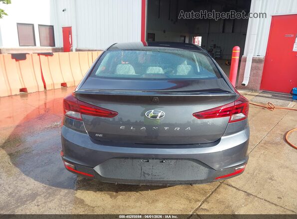 5NPD74LF3LH612155 2020 HYUNDAI ELANTRA Gray 