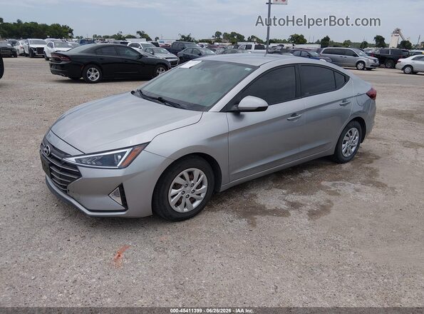 5NPD74LF3LH612219 2020 HYUNDAI ELANTRA Серебряный Передняя левая четверть