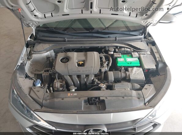 5NPD74LF3LH612219 2020 HYUNDAI ELANTRA Серебряный Вид сзади