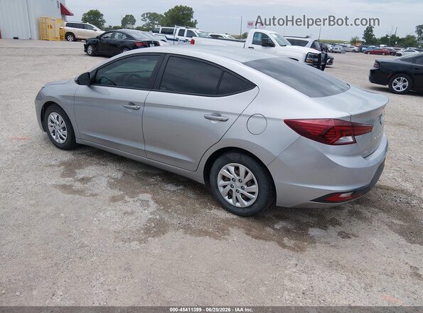 5NPD74LF3LH612219 2020 HYUNDAI ELANTRA Серебряный Задняя левая четверть