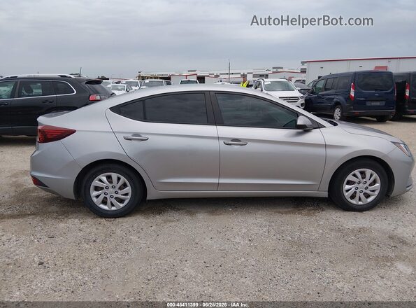 5NPD74LF3LH612219 2020 HYUNDAI ELANTRA Серебряный Панорамный вид салона 360°