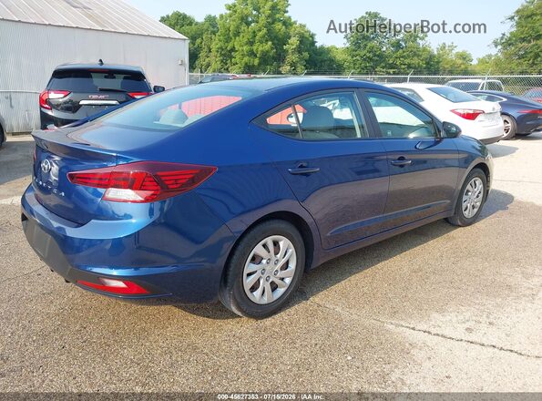 5NPD74LF3LH612723 2020 HYUNDAI ELANTRA Blue უკანა მარჯვენა