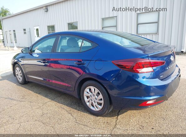 5NPD74LF3LH612723 2020 HYUNDAI ELANTRA Blue უკანა მარცხენა