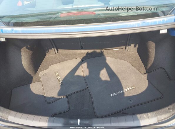 5NPD74LF3LH612723 2020 HYUNDAI ELANTRA Blue ხელსაწყოთა პანელის ხედი