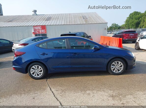 5NPD74LF3LH612723 2020 HYUNDAI ELANTRA Blue სალონის 360-გრადუსიანი ხედი