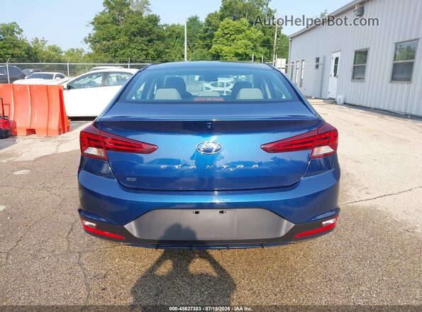 5NPD74LF3LH612723 2020 HYUNDAI ELANTRA Blue 