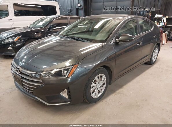 5NPD74LF3LH612771 2020 HYUNDAI ELANTRA Gray Przód lewy