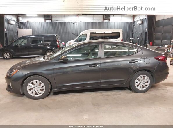 5NPD74LF3LH612771 2020 HYUNDAI ELANTRA Gray Widok z przodu