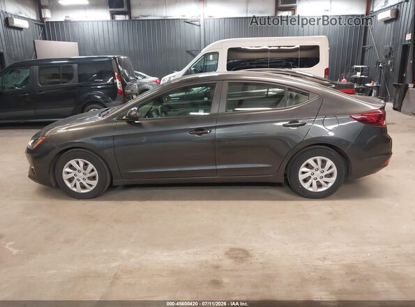 5NPD74LF3LH612771 2020 HYUNDAI ELANTRA Gray 