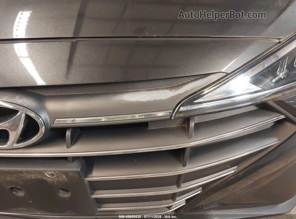 5NPD74LF3LH612771 2020 HYUNDAI ELANTRA Gray 