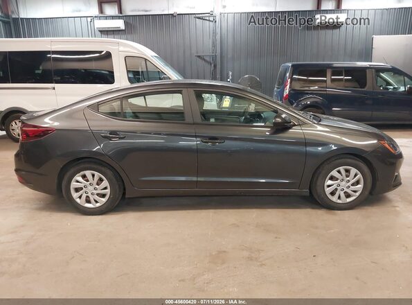 5NPD74LF3LH612771 2020 HYUNDAI ELANTRA Gray 