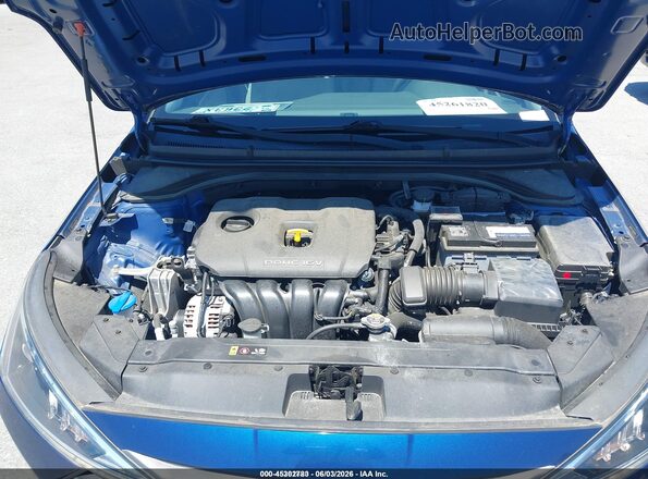 5NPD74LF3LH613435 2020 HYUNDAI ELANTRA Blue Вид ззаду