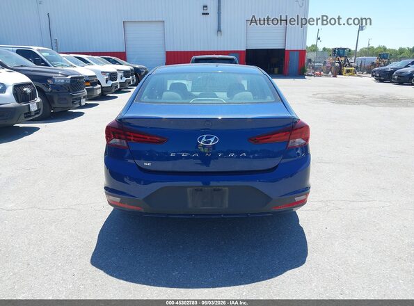 5NPD74LF3LH613435 2020 HYUNDAI ELANTRA Blue 