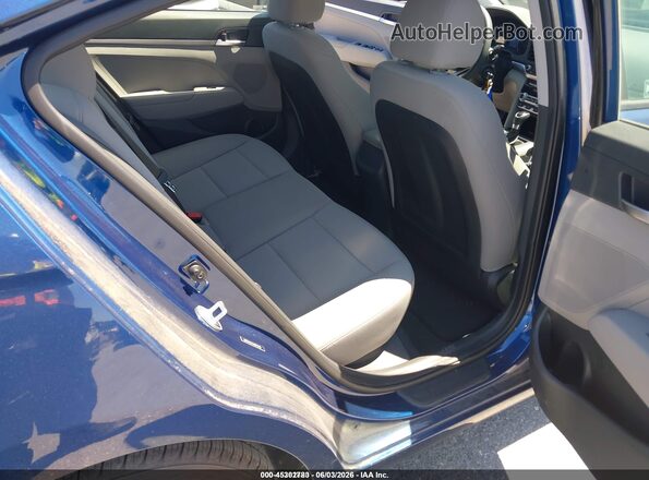 5NPD74LF3LH613435 2020 HYUNDAI ELANTRA Blue Вид наклейки з VIN-кодом