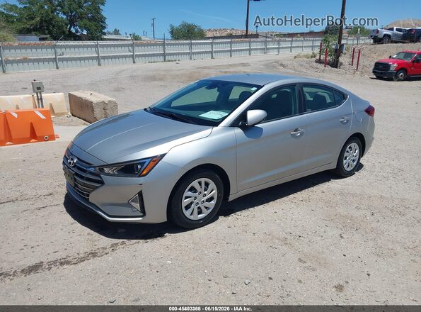 5NPD74LF3LH613998 2020 HYUNDAI ELANTRA Серебряный Передняя левая четверть