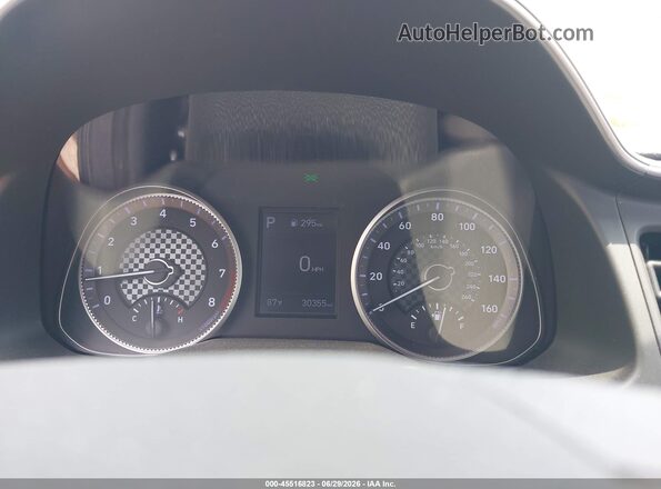 5NPD74LF3LH614116 2020 HYUNDAI ELANTRA Gray უკანა სავარძლების ხედი
