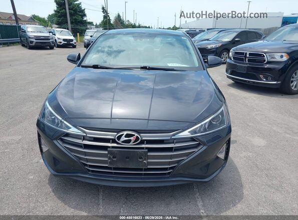 5NPD74LF3LH614116 2020 HYUNDAI ELANTRA Gray ხელსაწყოთა პანელის ხედი