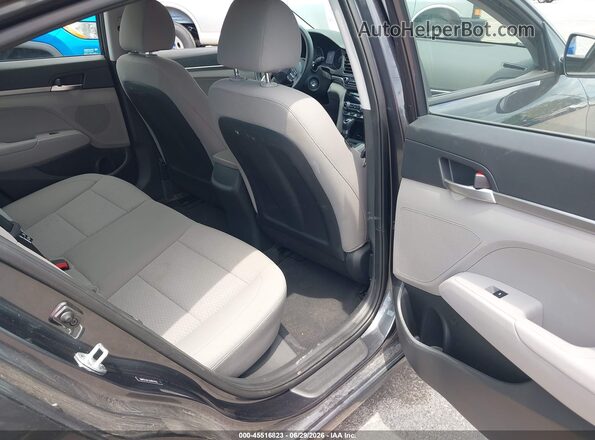 5NPD74LF3LH614116 2020 HYUNDAI ELANTRA Gray VIN კოდის სტიკერის ხედი