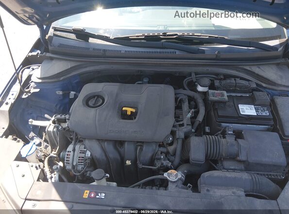 5NPD74LF3LH614763 2020 HYUNDAI ELANTRA Blue Вид ззаду