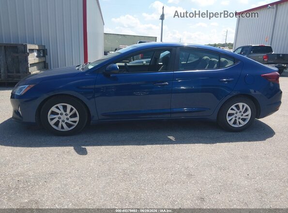 5NPD74LF3LH614763 2020 HYUNDAI ELANTRA Blue 