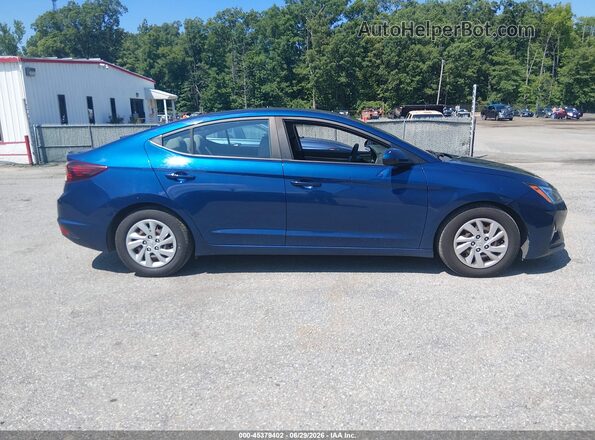 5NPD74LF3LH614763 2020 HYUNDAI ELANTRA Blue 
