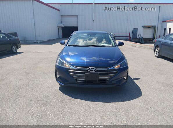 5NPD74LF3LH614763 2020 HYUNDAI ELANTRA Blue 