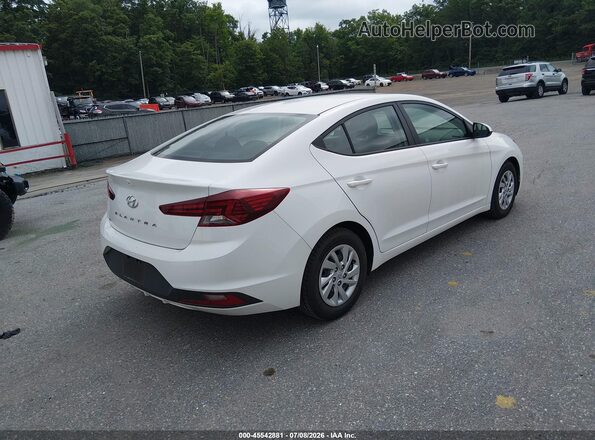 5NPD74LF3LH616058 2020 HYUNDAI ELANTRA White Tył prawy