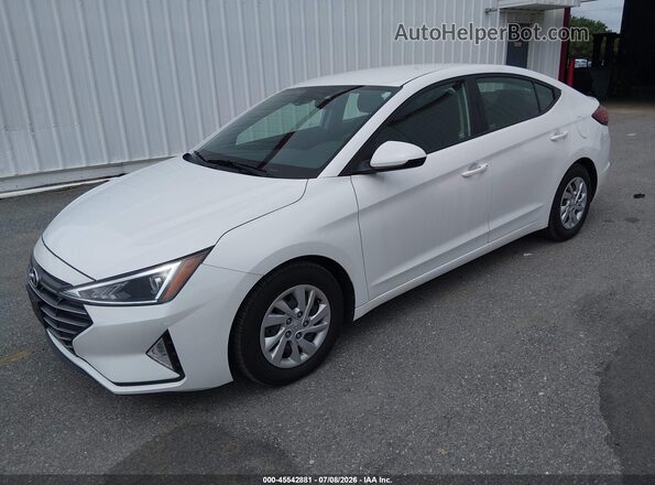 5NPD74LF3LH616058 2020 HYUNDAI ELANTRA White Przód lewy