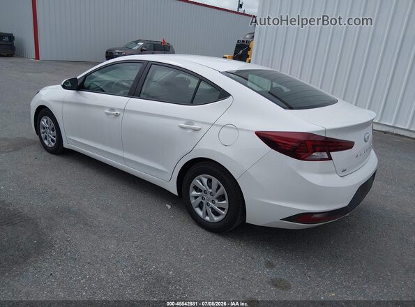 5NPD74LF3LH616058 2020 HYUNDAI ELANTRA White Tył lewy