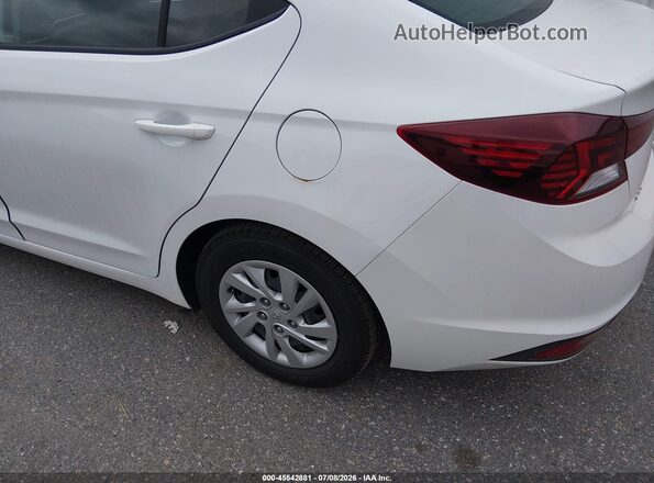 5NPD74LF3LH616058 2020 HYUNDAI ELANTRA White Widok z przodu