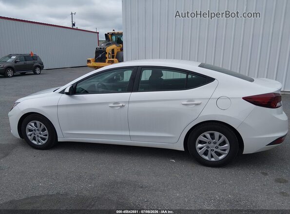 5NPD74LF3LH616058 2020 HYUNDAI ELANTRA White Widok wnętrza 360 stopni