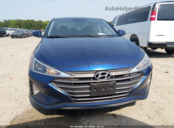 5NPD74LF3LH616190 2020 HYUNDAI ELANTRA Blue Vista del cuadro de instrumentos