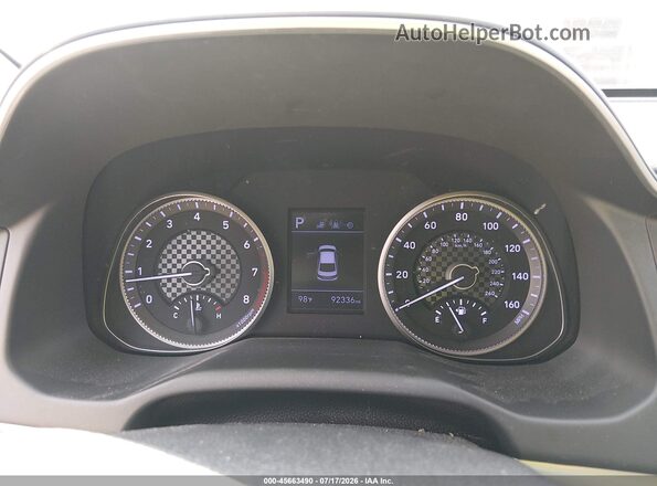 5NPD74LF3LH616190 2020 HYUNDAI ELANTRA Blue Vista de los asientos traseros