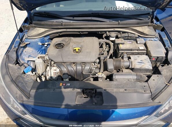 5NPD74LF3LH616190 2020 HYUNDAI ELANTRA Blue Vista trasera