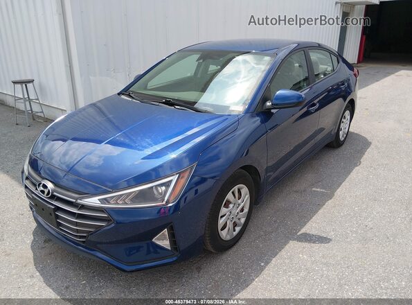 5NPD74LF3LH616349 2020 HYUNDAI ELANTRA Blue Przód lewy