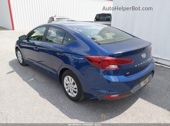 5NPD74LF3LH616349 2020 HYUNDAI ELANTRA Blue Tył lewy