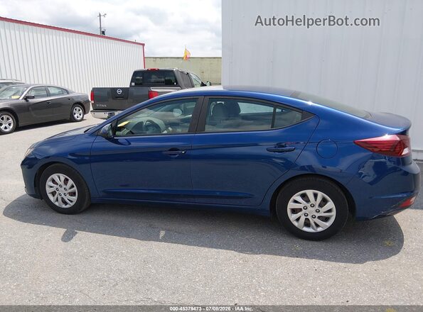 5NPD74LF3LH616349 2020 HYUNDAI ELANTRA Blue 