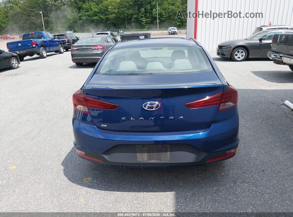5NPD74LF3LH616349 2020 HYUNDAI ELANTRA Blue 