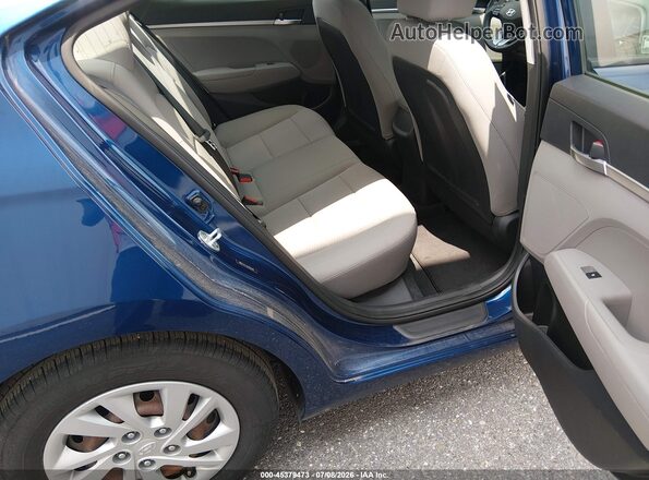 5NPD74LF3LH616349 2020 HYUNDAI ELANTRA Blue Widok naklejki z numerem VIN